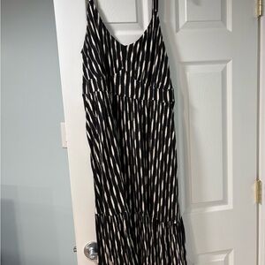 Torrid Monochrome Striped Dress